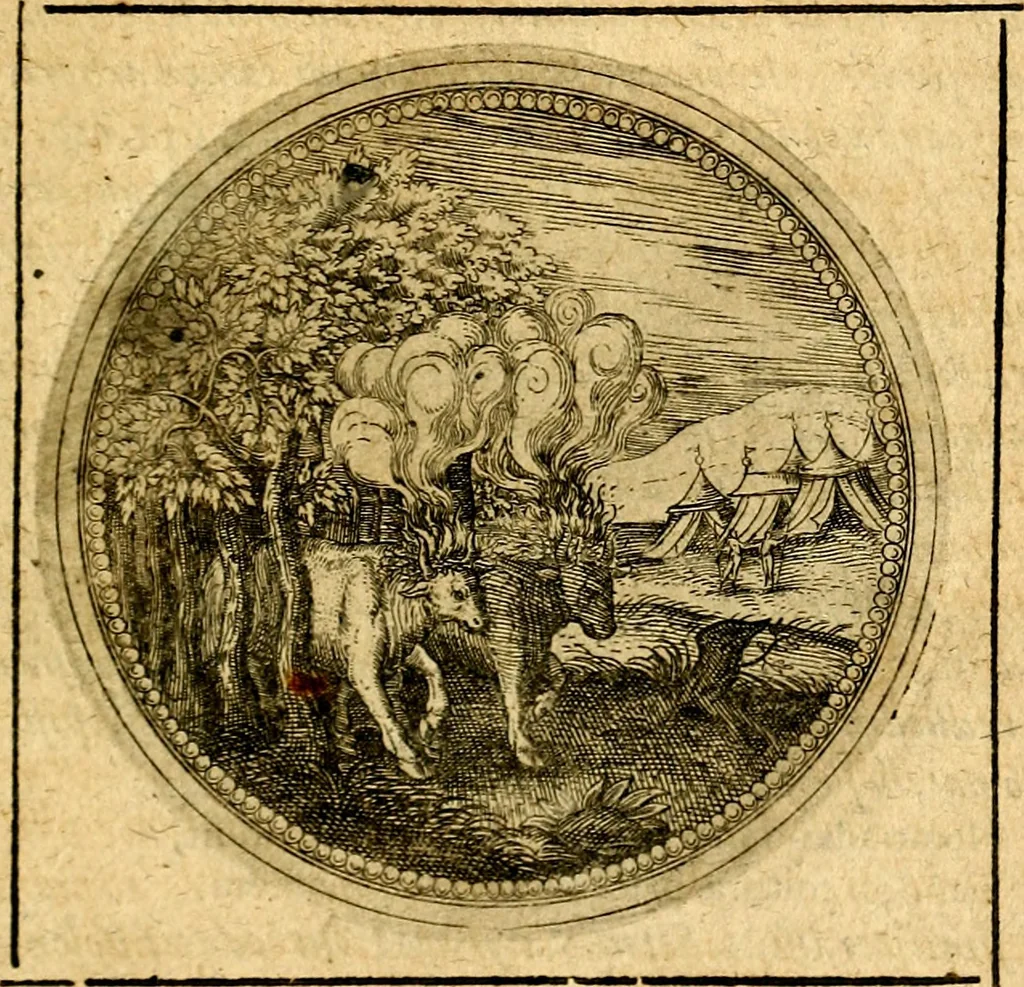 An illustration from Symbolorum et emblematum ... centuria una [-quatuor], 1654, leaf 468