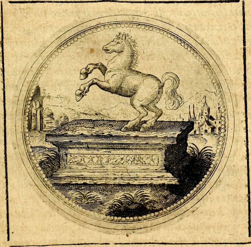 An illustration from Symbolorum et emblematum ... centuria una [-quatuor], 1654, leaf 482