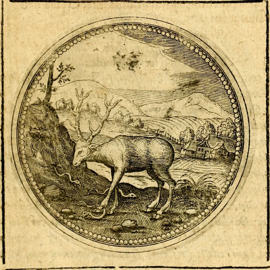 An illustration from Symbolorum et emblematum ... centuria una [-quatuor], 1654, leaf 498