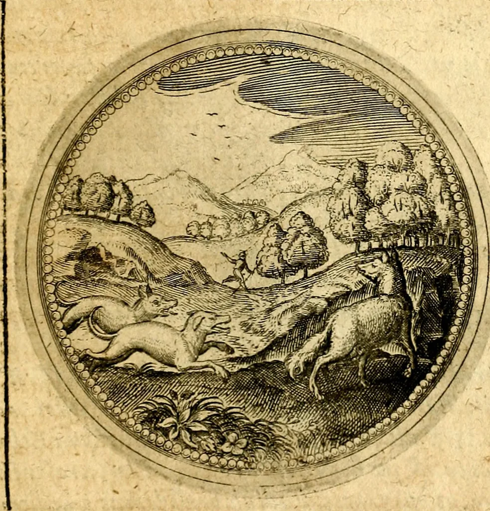 An illustration from Symbolorum et emblematum ... centuria una [-quatuor], 1654, leaf 530
