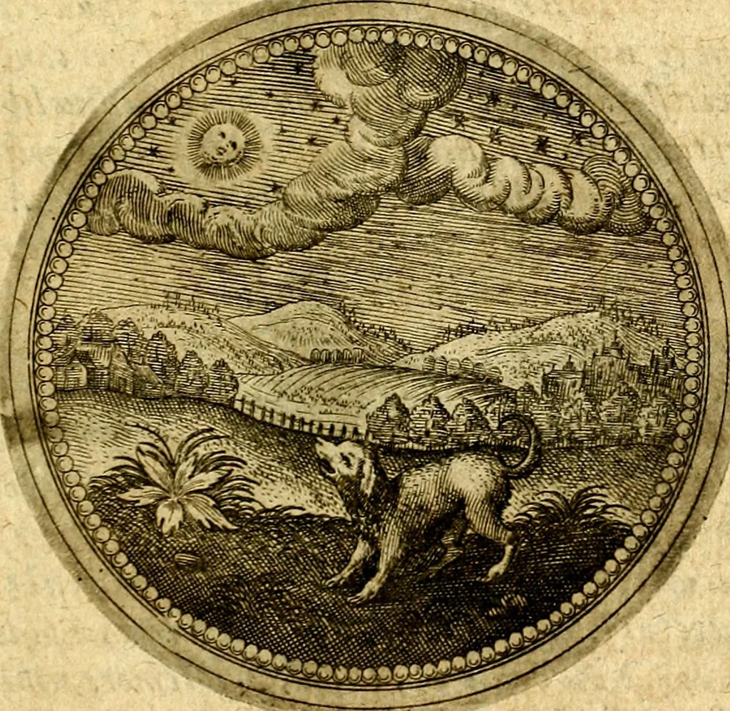 An illustration from Symbolorum et emblematum ... centuria una [-quatuor], 1654, leaf 540