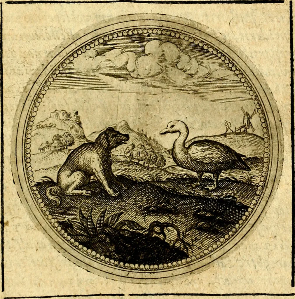 An illustration from Symbolorum et emblematum ... centuria una [-quatuor], 1654, leaf 542