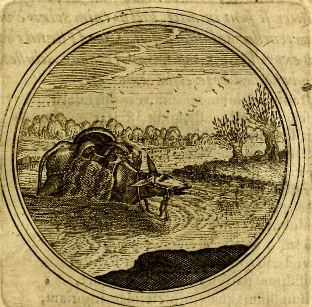 An illustration from Symbolorum et emblematum ... centuria una [-quatuor], 1654, leaf 566