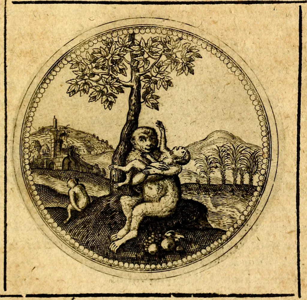 An illustration from Symbolorum et emblematum ... centuria una [-quatuor], 1654, leaf 572
