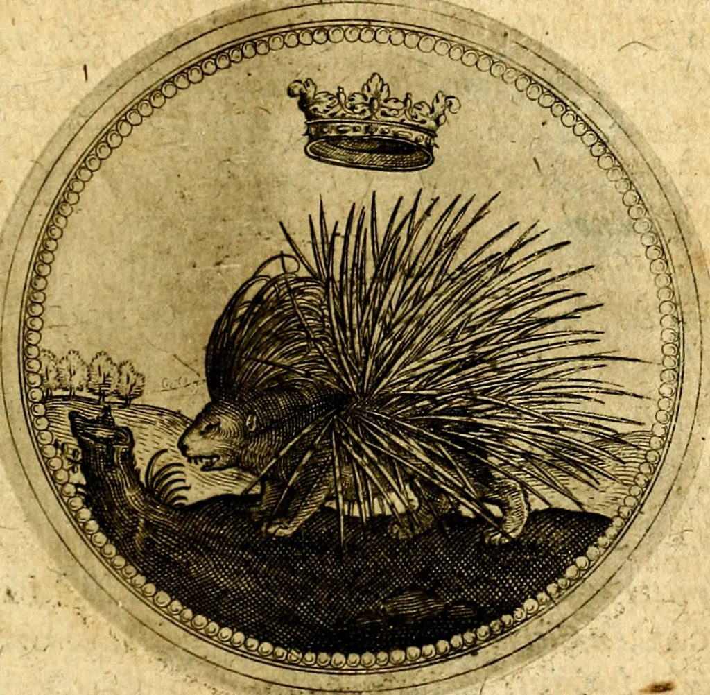 An illustration from Symbolorum et emblematum ... centuria una [-quatuor], 1654, leaf 586