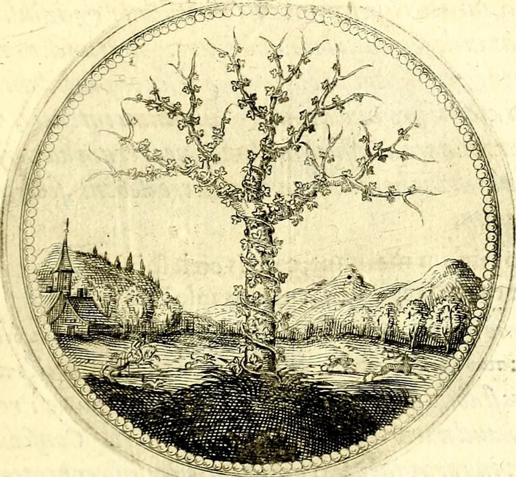 An illustration from Symbolorum et emblematum ... centuria una [-quatuor], 1654, leaf 60