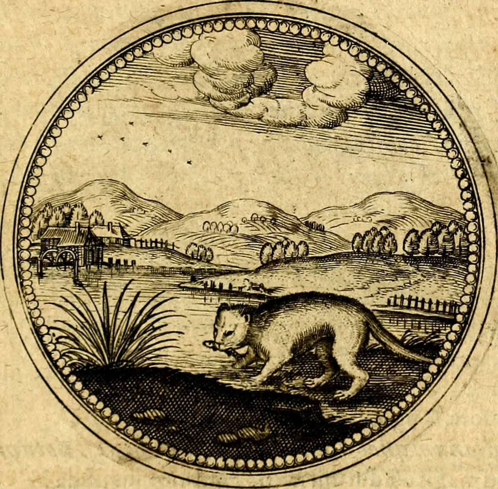 An illustration from Symbolorum et emblematum ... centuria una [-quatuor], 1654, leaf 608