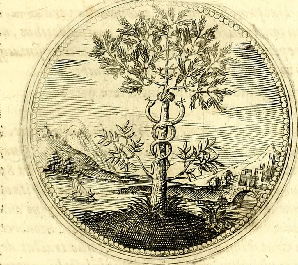 An illustration from Symbolorum et emblematum ... centuria una [-quatuor], 1654, leaf 84