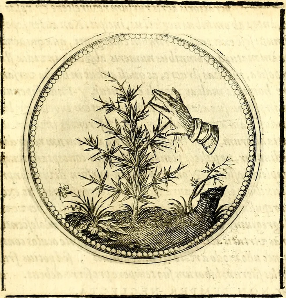 An illustration from Symbolorum et emblematum ... centuria una [-quatuor], 1654, leaf 90