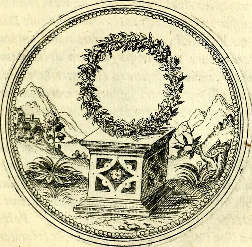 An illustration from Symbolorvm et emblematvm ex re herbaria desvmtorvm centvria vna, 1590, leaf 134