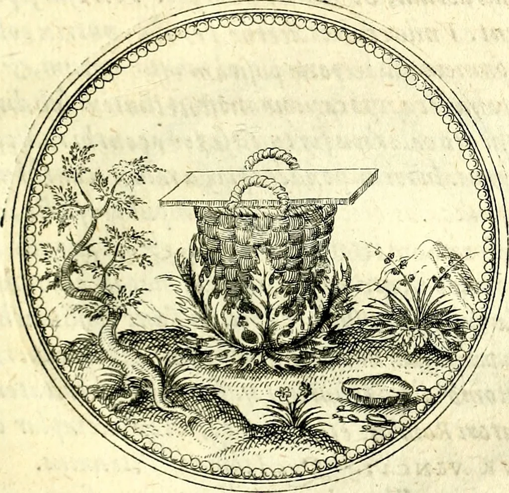 An illustration from Symbolorvm et emblematvm ex re herbaria desvmtorvm centvria vna, 1590, leaf 150