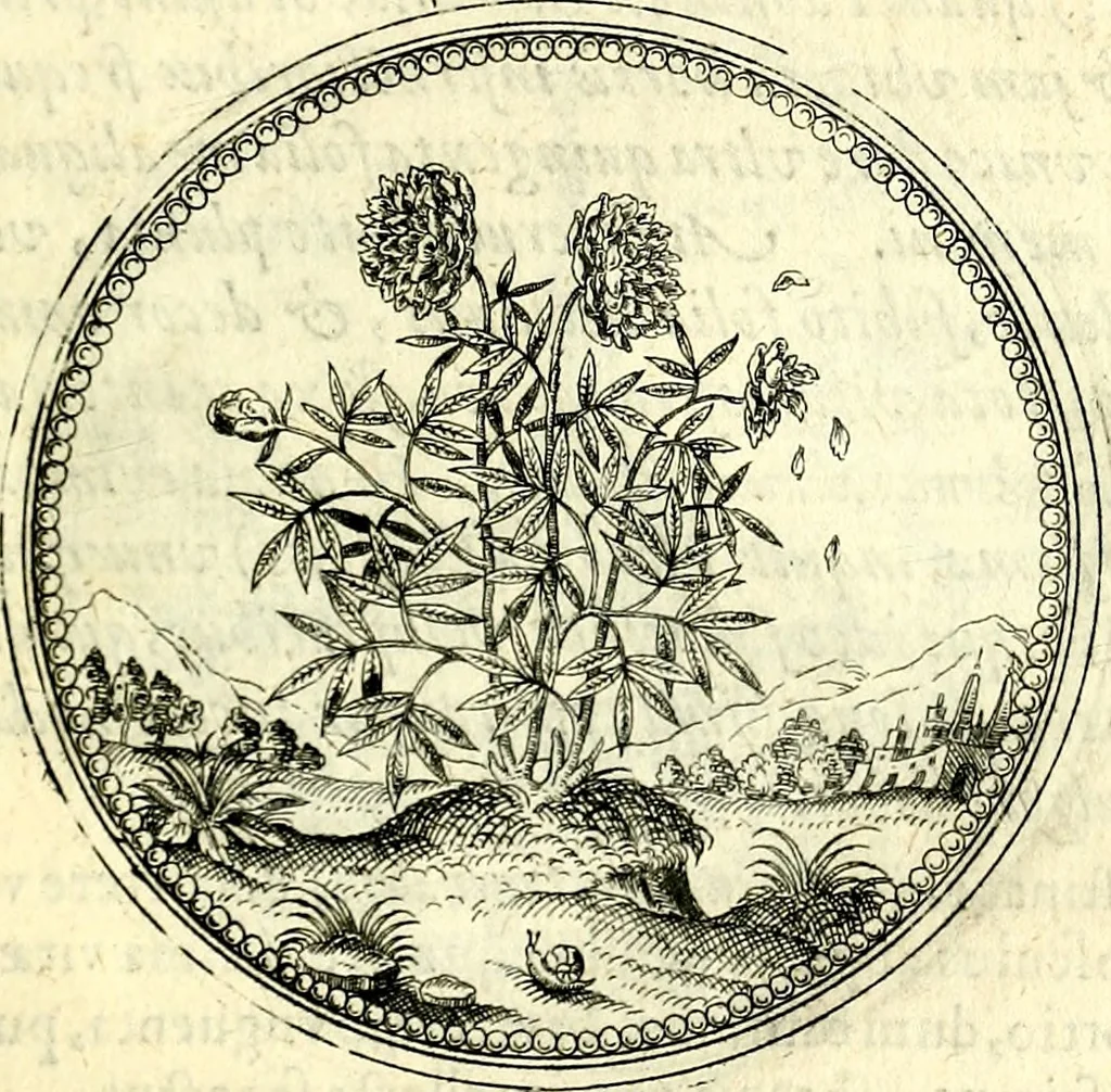 An illustration from Symbolorvm et emblematvm ex re herbaria desvmtorvm centvria vna, 1590, leaf 158