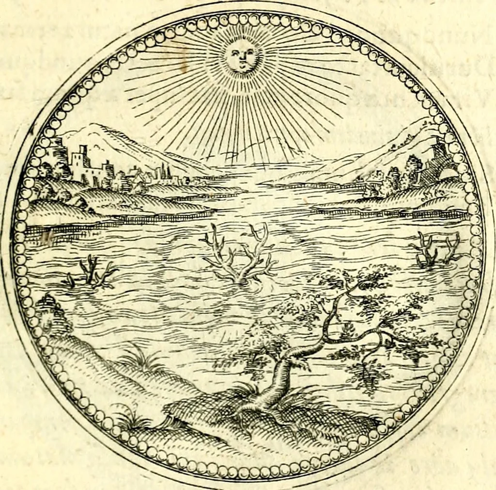 An illustration from Symbolorvm et emblematvm ex re herbaria desvmtorvm centvria vna, 1590, leaf 162