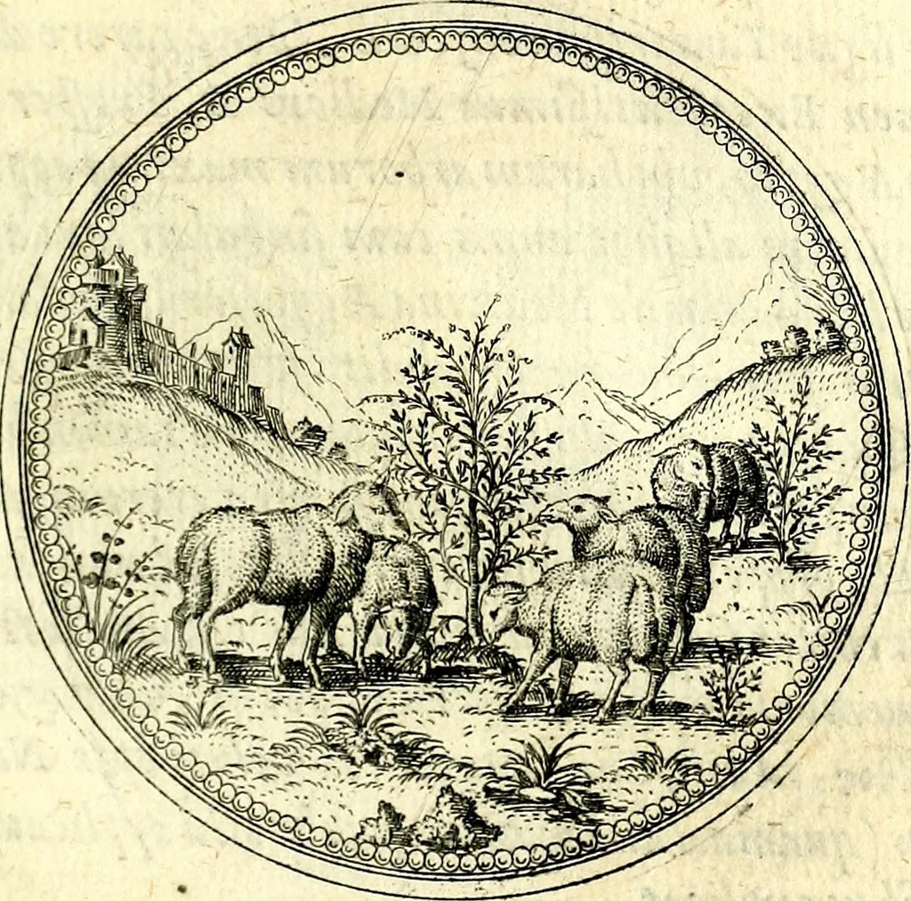 An illustration from Symbolorvm et emblematvm ex re herbaria desvmtorvm centvria vna, 1590, leaf 196