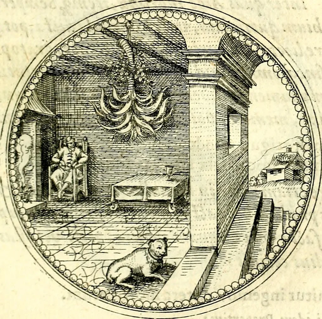 An illustration from Symbolorvm et emblematvm ex re herbaria desvmtorvm centvria vna, 1590, leaf 218