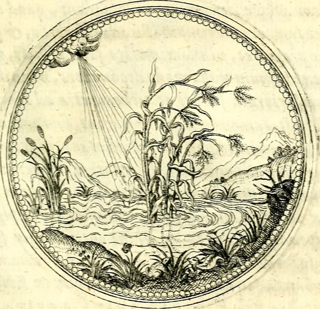An illustration from Symbolorvm et emblematvm ex re herbaria desvmtorvm centvria vna, 1590, leaf 224
