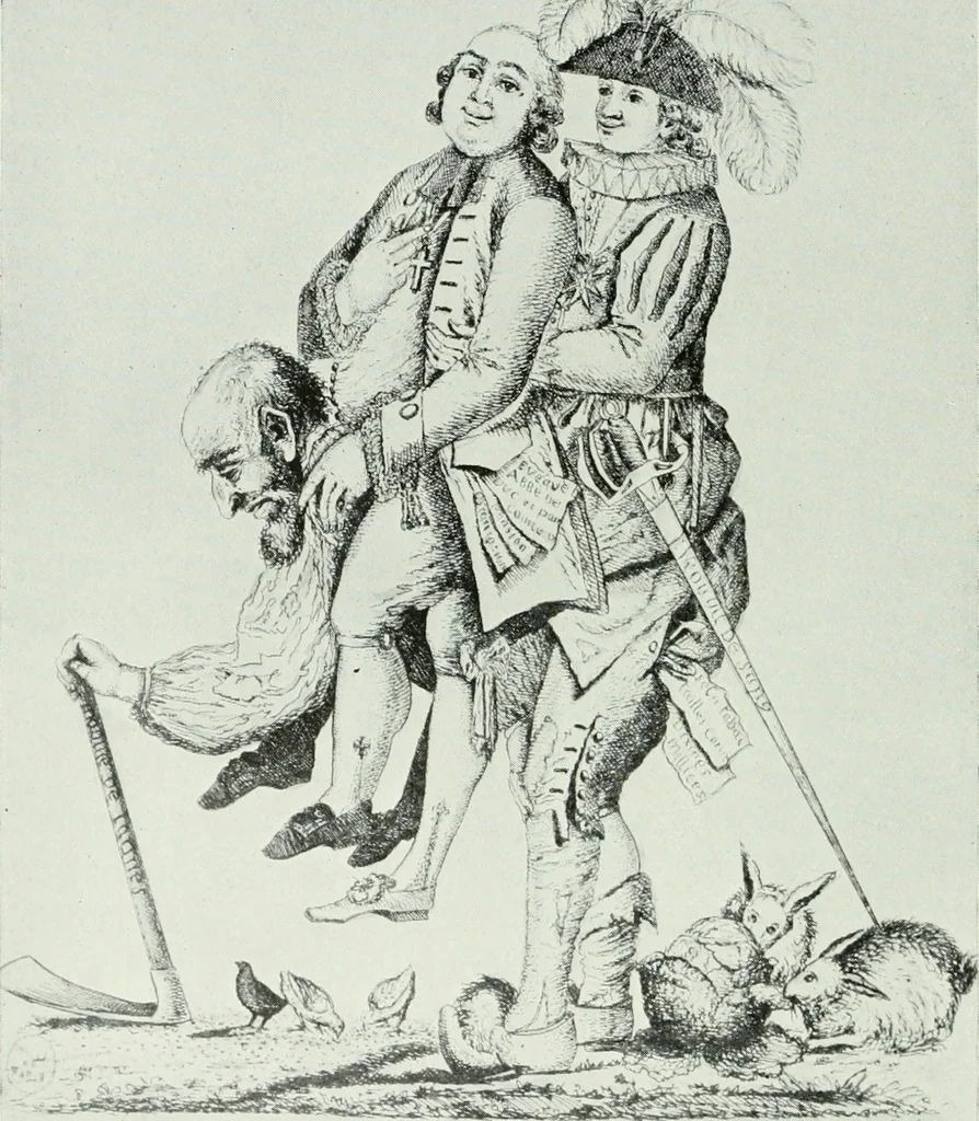 An illustration from Symbol and satire in the French Revolution, 1912, leaf 123