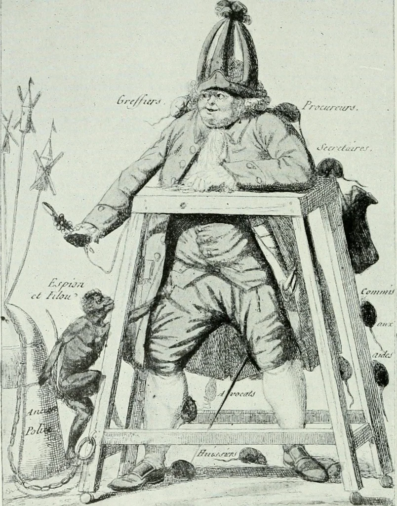 An illustration from Symbol and satire in the French Revolution, 1912, leaf 125