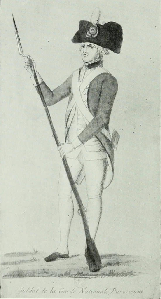 An illustration from Symbol and satire in the French Revolution, 1912, leaf 127