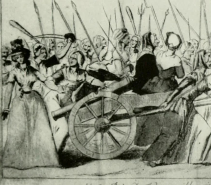 An illustration from Symbol and satire in the French Revolution, 1912, leaf 138