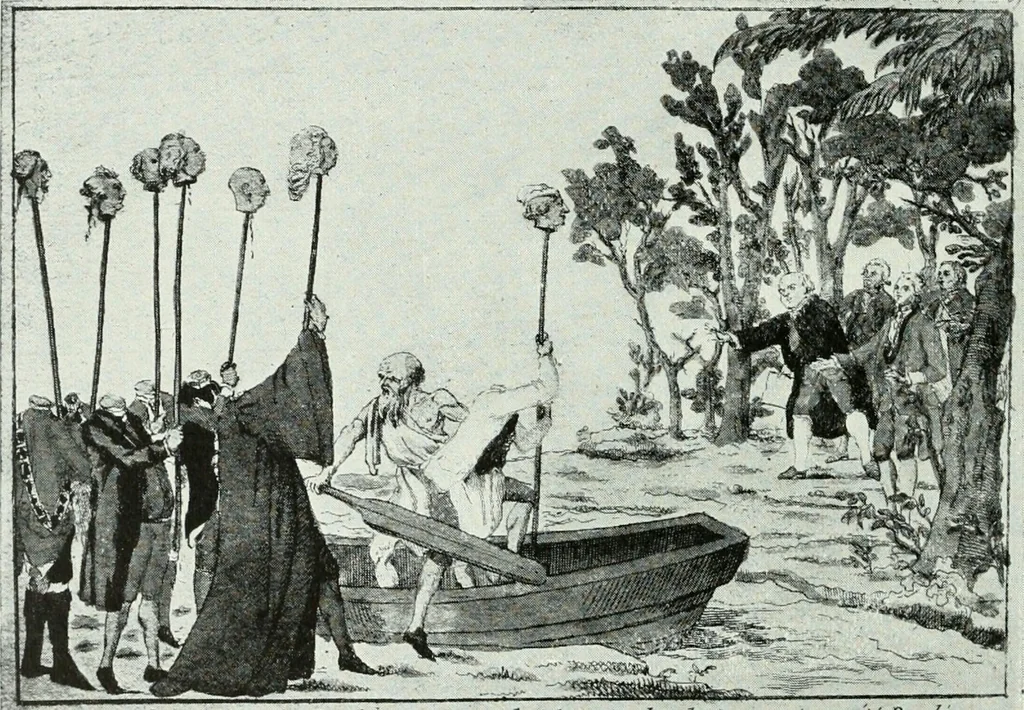 An illustration from Symbol and satire in the French Revolution, 1912, leaf 147