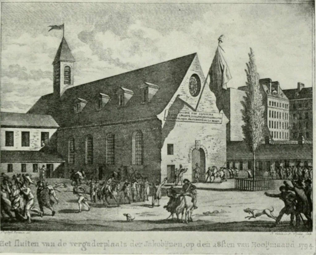 An illustration from Symbol and satire in the French Revolution, 1912, leaf 152