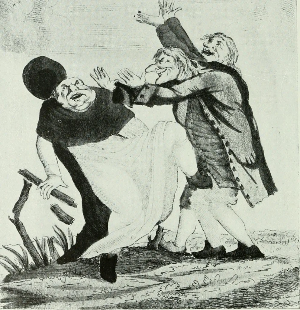 An illustration from Symbol and satire in the French Revolution, 1912, leaf 155