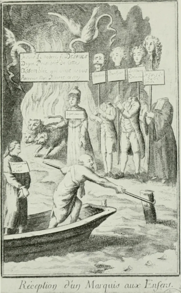 An illustration from Symbol and satire in the French Revolution, 1912, leaf 162