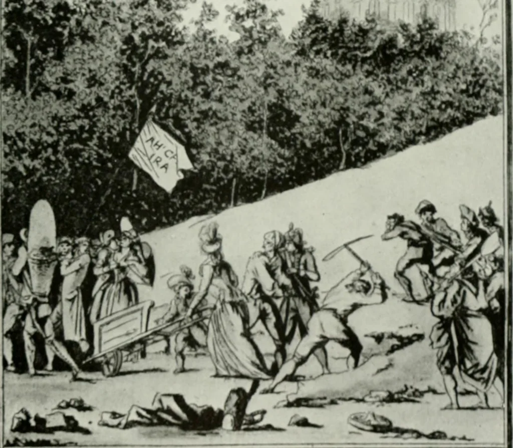 An illustration from Symbol and satire in the French Revolution, 1912, leaf 172
