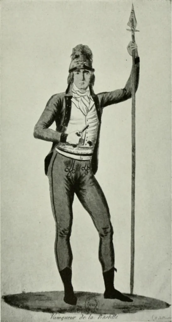 An illustration from Symbol and satire in the French Revolution, 1912, leaf 182