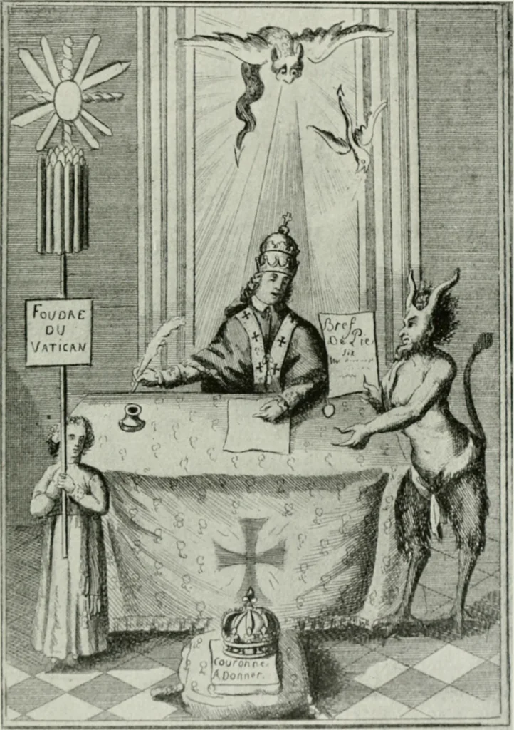 An illustration from Symbol and satire in the French Revolution, 1912, leaf 200