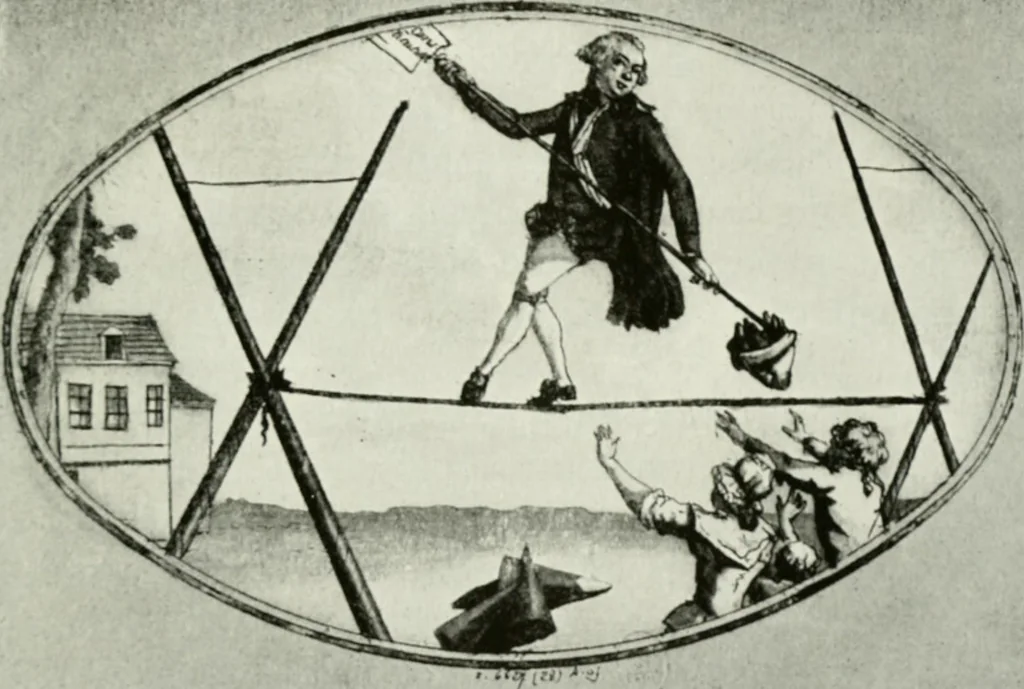 An illustration from Symbol and satire in the French Revolution, 1912, leaf 246