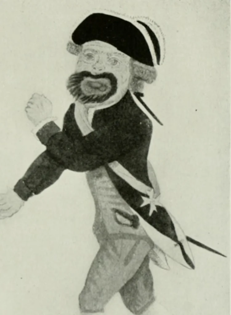 An illustration from Symbol and satire in the French Revolution, 1912, leaf 256
