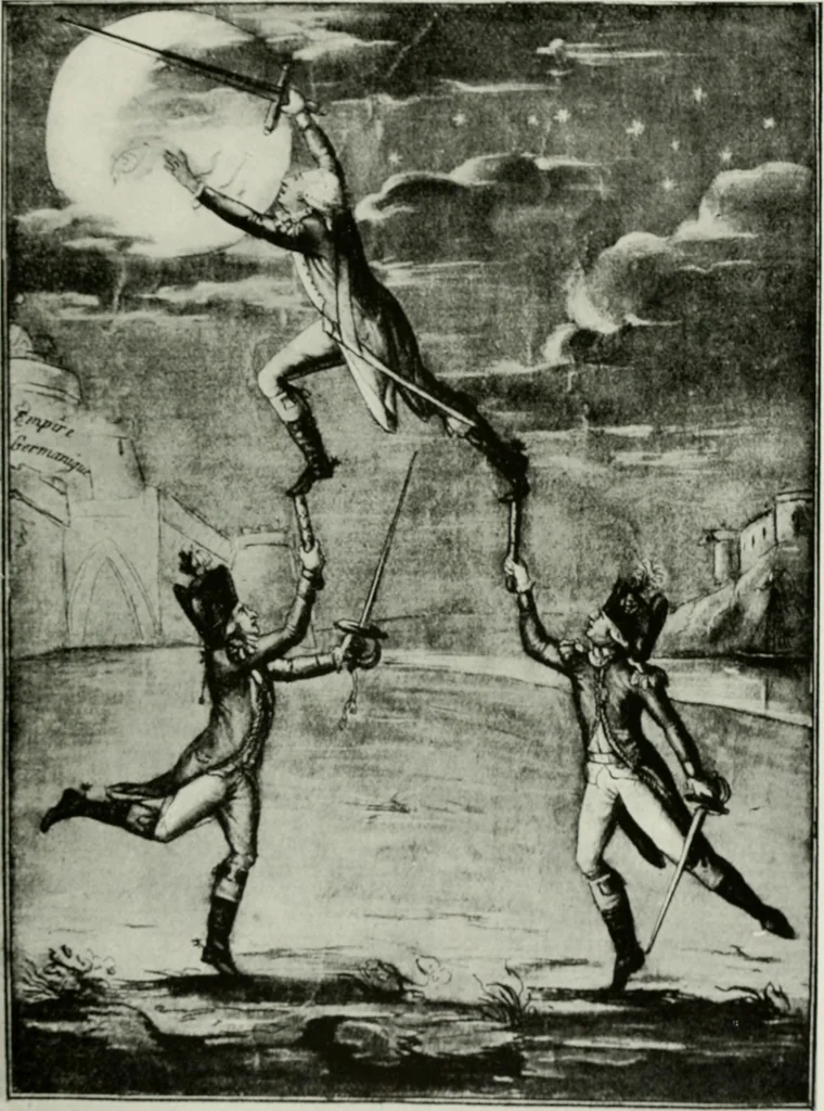 An illustration from Symbol and satire in the French Revolution, 1912, leaf 268