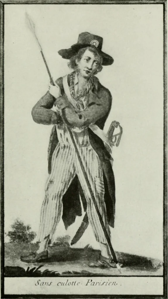 An illustration from Symbol and satire in the French Revolution, 1912, leaf 274