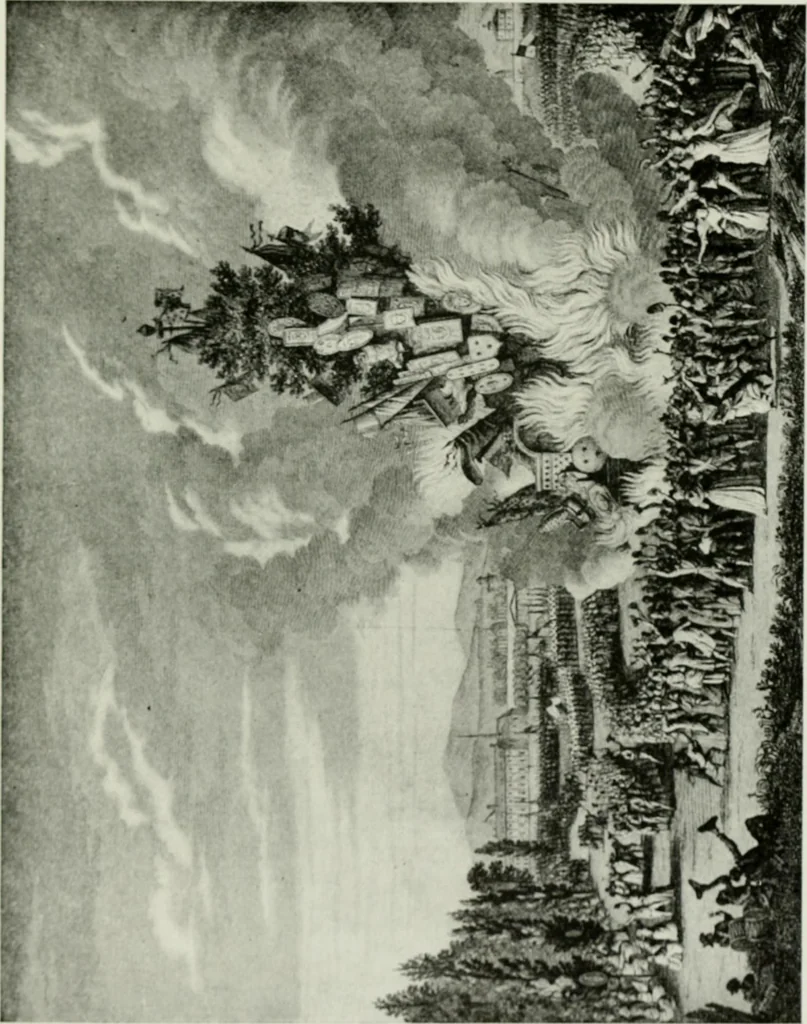 An illustration from Symbol and satire in the French Revolution, 1912, leaf 282