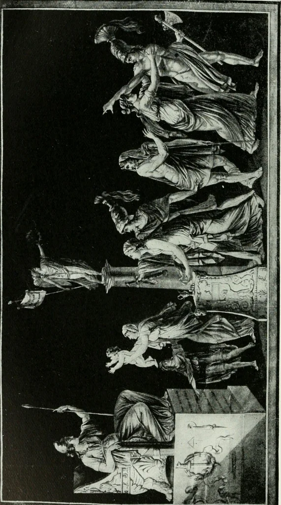 An illustration from Symbol and satire in the French Revolution, 1912, leaf 283
