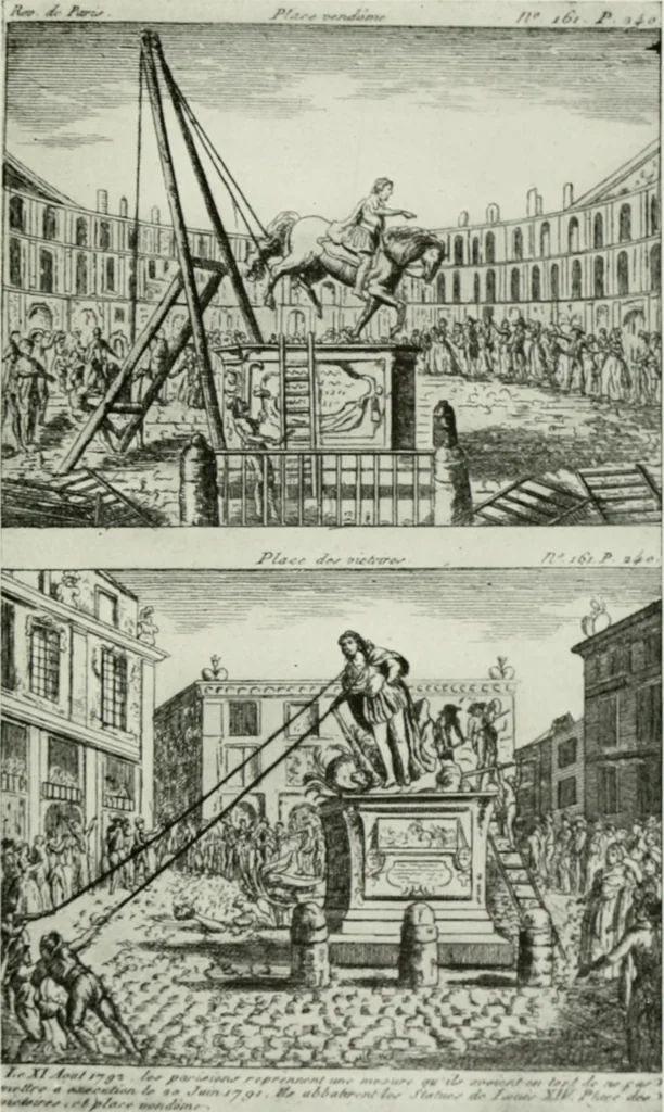 An illustration from Symbol and satire in the French Revolution, 1912, leaf 302
