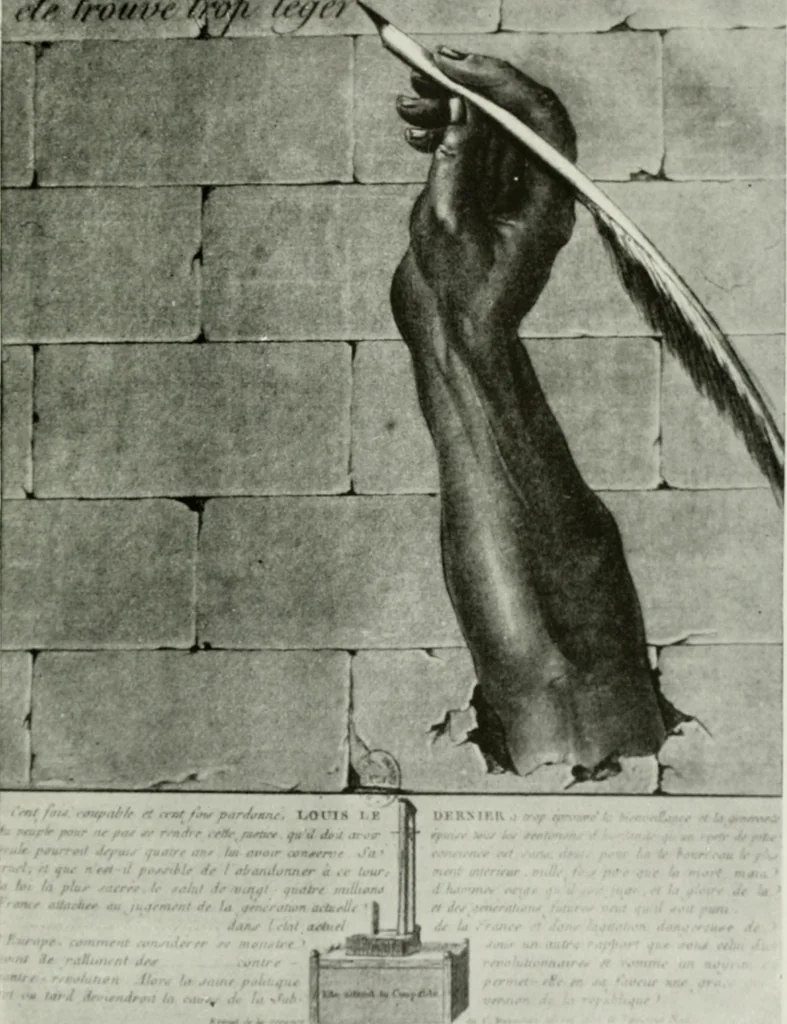 An illustration from Symbol and satire in the French Revolution, 1912, leaf 324