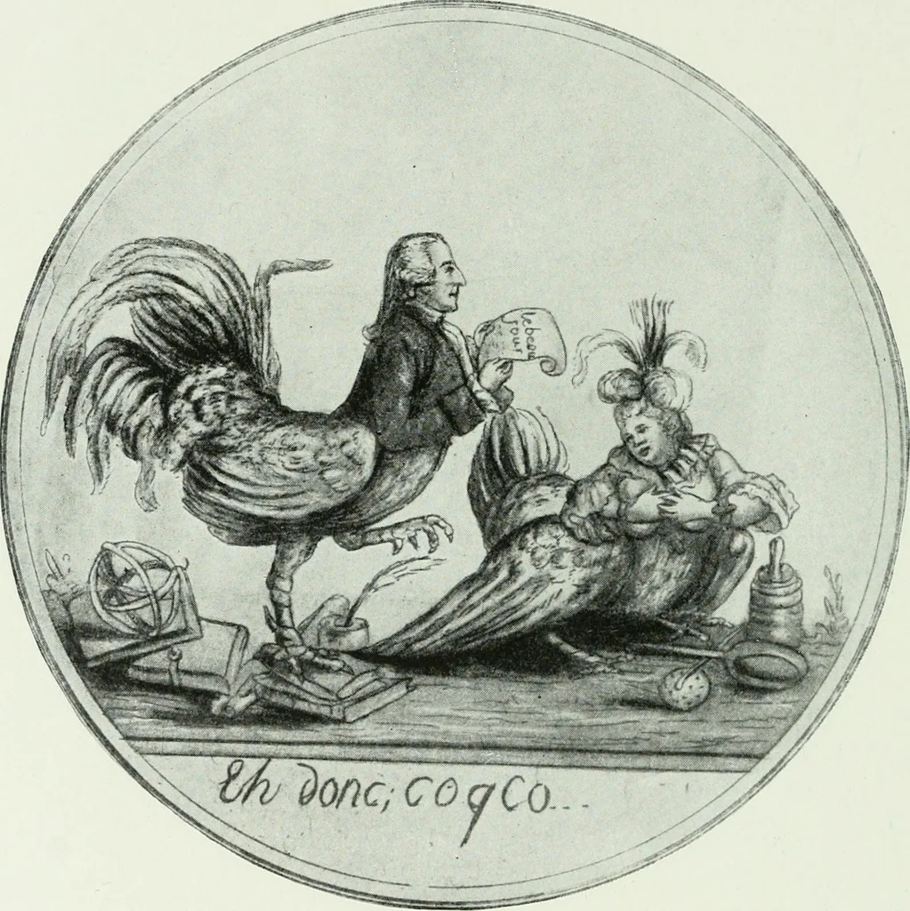 An illustration from Symbol and satire in the French Revolution, 1912, leaf 339