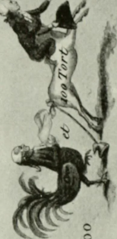 An illustration from Symbol and satire in the French Revolution, 1912, leaf 340