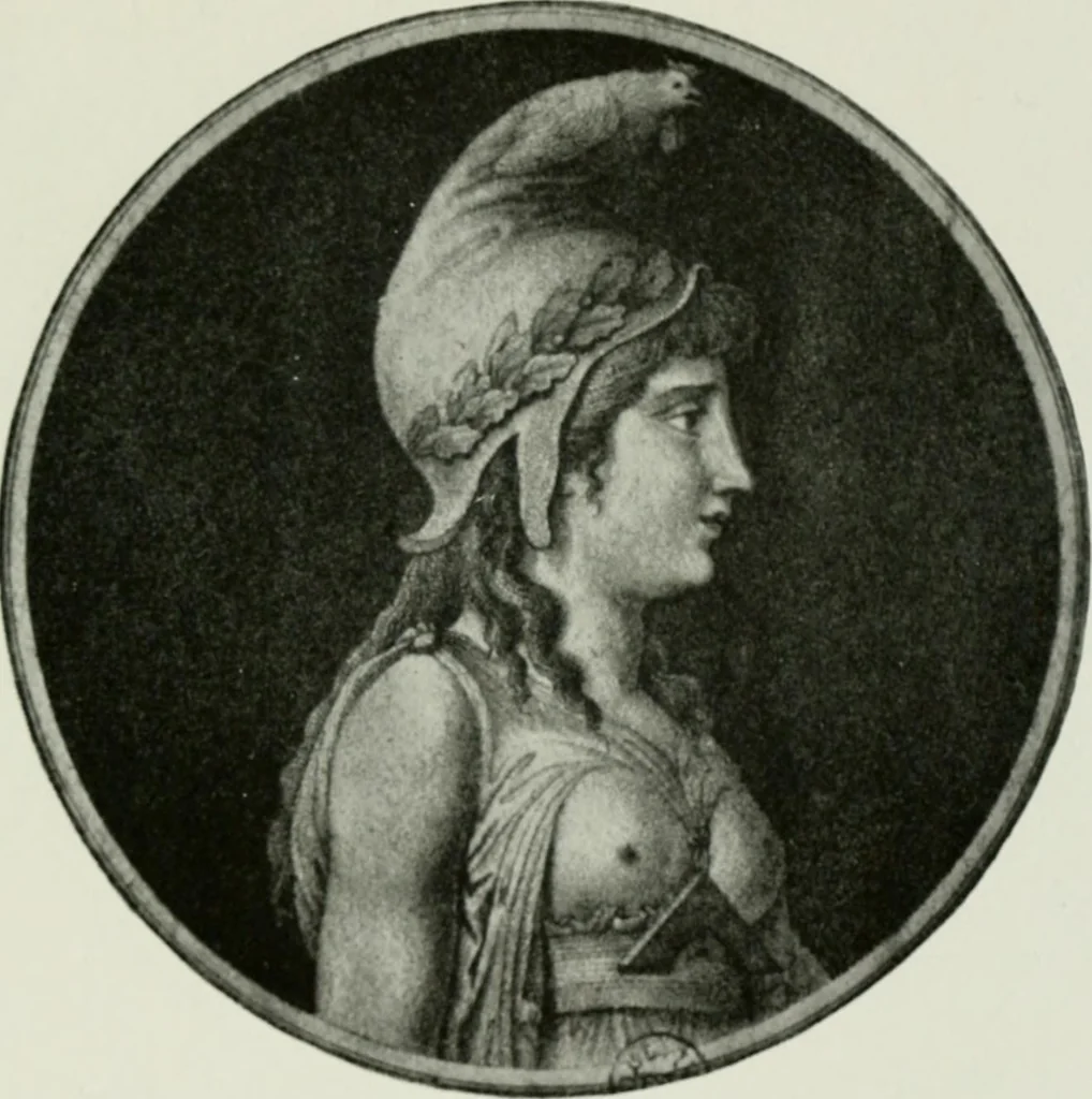 An illustration from Symbol and satire in the French Revolution, 1912, leaf 352