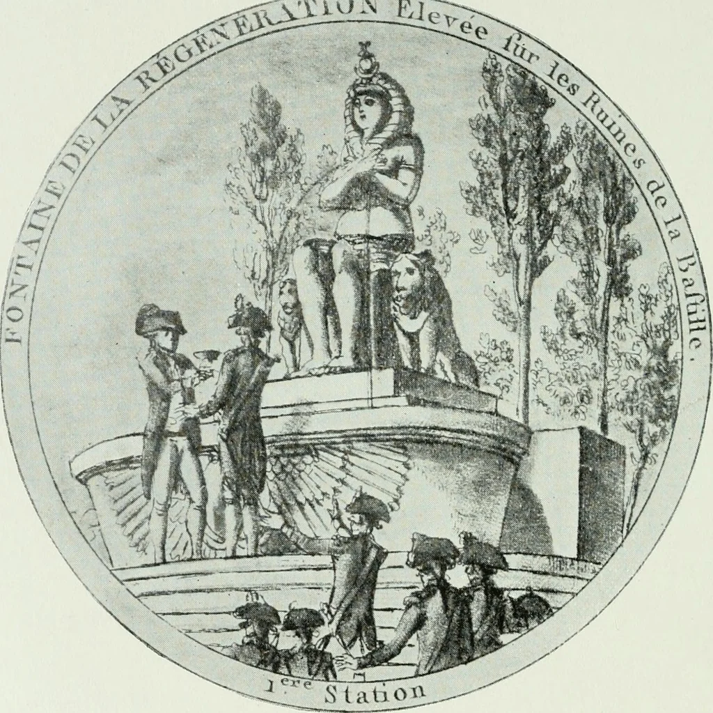 An illustration from Symbol and satire in the French Revolution, 1912, leaf 395