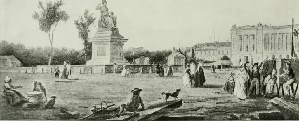 An illustration from Symbol and satire in the French Revolution, 1912, leaf 402