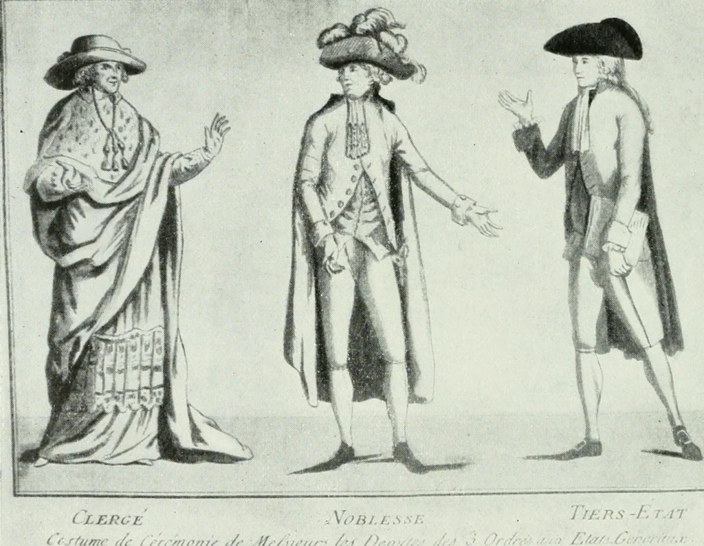 An illustration from Symbol and satire in the French Revolution, 1912, leaf 65