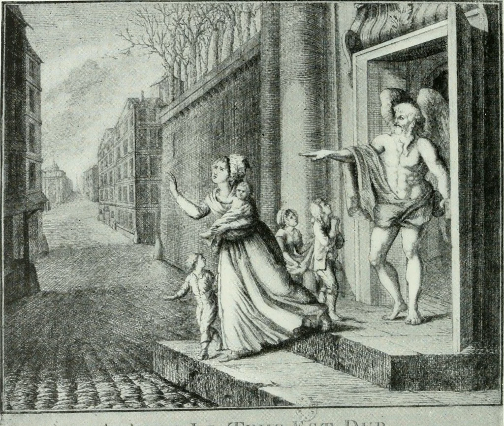 An illustration from Symbol and satire in the French Revolution, 1912, leaf 69