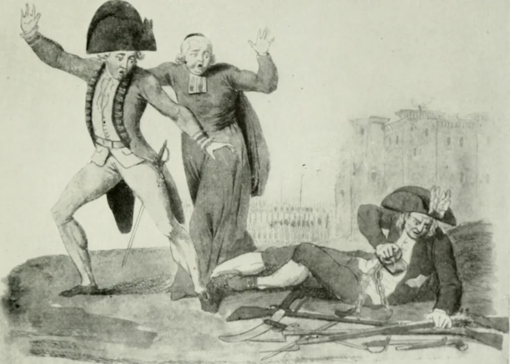 An illustration from Symbol and satire in the French Revolution, 1912, leaf 86