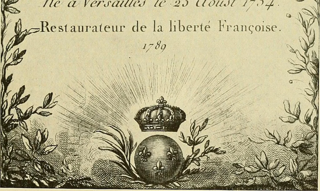 An illustration from Symbol and satire in the French Revolution, 1912, leaf 100