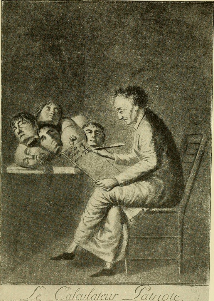 An illustration from Symbol and satire in the French Revolution, 1912, leaf 104