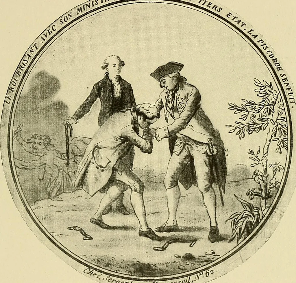 An illustration from Symbol and satire in the French Revolution, 1912, leaf 110